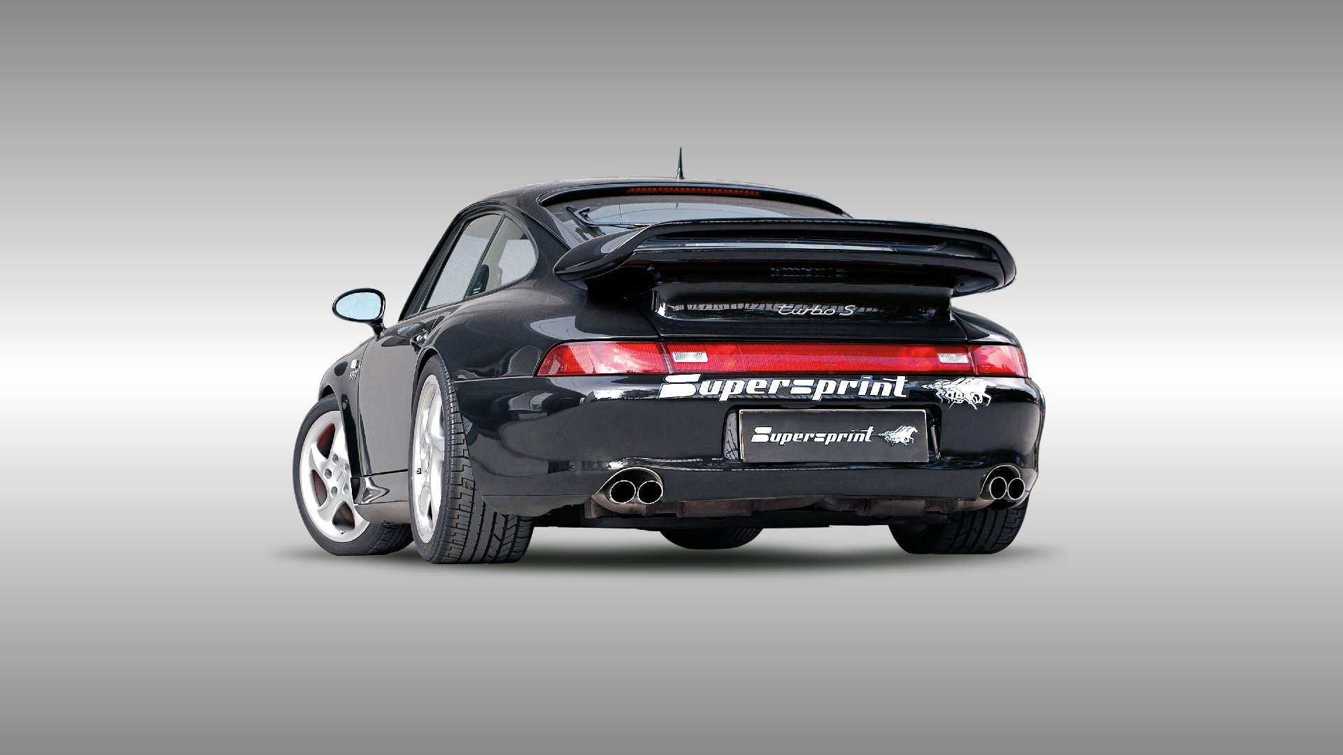 Supersprint Auspuff für PORSCHE 993 3.6i Turbo S 4x4 (408 Hp) ' 97 ->